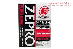 Idemitsu Zepro EURO SPEC 5W-40, SN/CF 4л